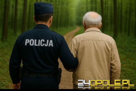 Dzięki pomocy policjantów zdezorientowany 66-latek wrócił do domu