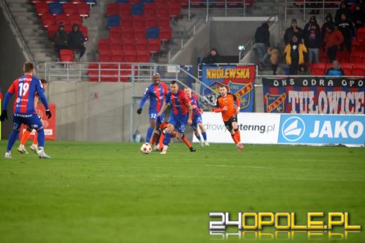 Odra Opole przegrywa u siebie z Chrobrym Głogów