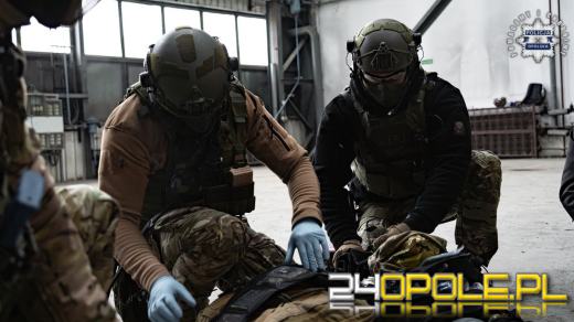 Szkolenie z medycyny pola walki dla policyjnych jednostek specjalnych