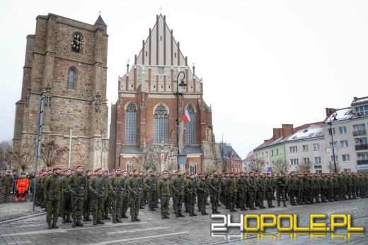 Nowi żołnierze 17. Brygady OT złożyli przysięgę w Nysie