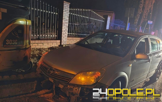 Całkowicie pijany obywatel Ukrainy uderzył w koparkę 