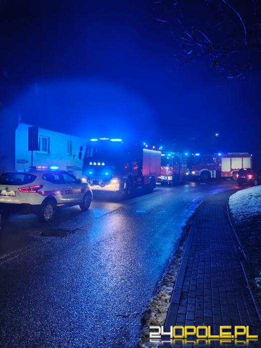 Pożar mieszkania w Otmuchowie. Wewnątrz znaleziono ciało mężczyzny