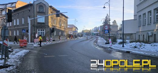 Roboty na DK40 w Głuchołazach wchodzą w kolejny etap