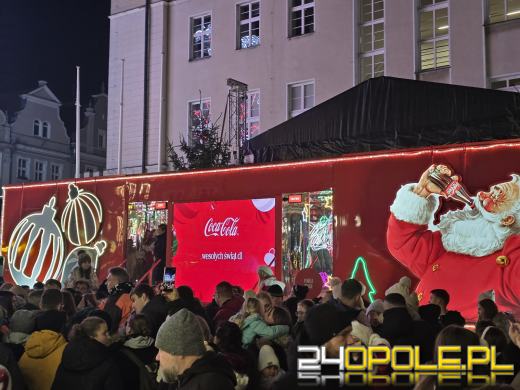 Świąteczna trasa Coca-Coli przyciąga tłumy w Opolu