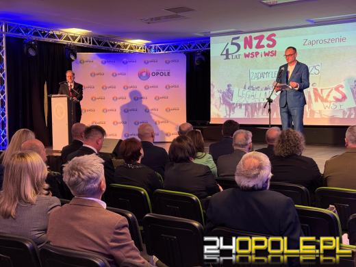45 lat Niezależnego Zrzeszenia Studentów w Opolu. Uhonorowano działaczy "młodej Solidarności"