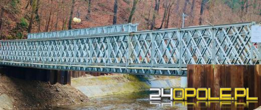 Tymczasowy most na ul. gen. Andersa w Głuchołazach oficjalnie otwarty