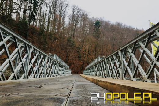 Tymczasowy most na ul. gen. Andersa w Głuchołazach oficjalnie otwarty