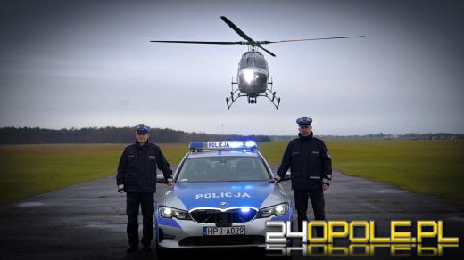 Kontrole ciężarówek na A4 z policyjnym śmigłowcem. Ponad 50 ujawnionych wykroczeń