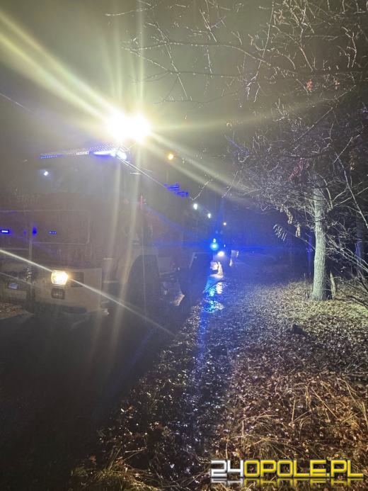 Nocna interwencja straży w Dylakach. Spłonął samochód na ul. Fabrycznej