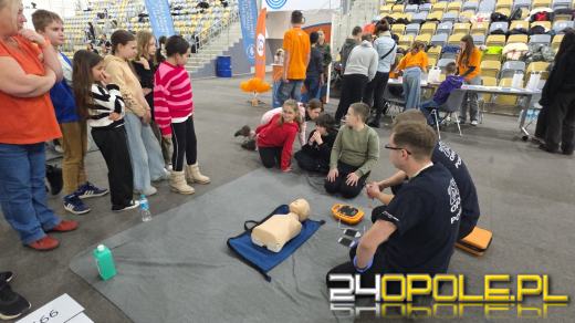 Pierwsza poMOC w rytmie serca w Stegu Arenie