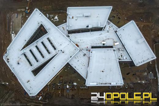 Kompleks "Newton" na Politechnice Opolskiej. Zaglądamy na plac budowy