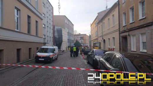 Wyciek gazu w centrum Namysłowa. Ewakuowano kilkadziesiąt osób, zablokowano ulice