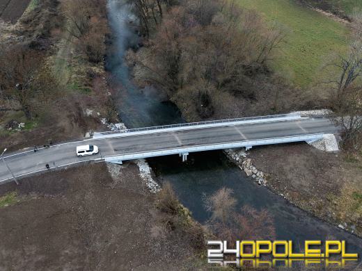 Odbudowany most w Boboluszkach ponownie łączy Polskę i Czechy