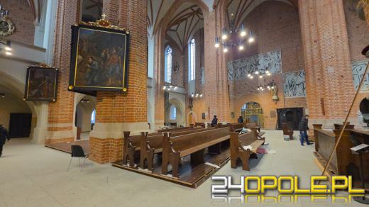 Katedra opolska ponownie otwarta. Dzisiaj odbywa się pierwsza msza 