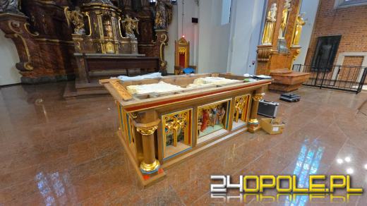 Katedra opolska ponownie otwarta. Dzisiaj odbywa się pierwsza msza 