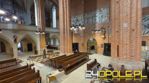 Katedra opolska ponownie otwarta. Dzisiaj odbywa się pierwsza msza 