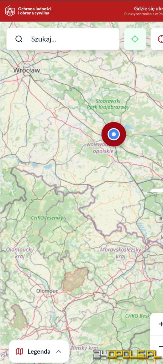 Nowa aplikacja "Gdzie się ukryć". PSP udostępniła mapę miejsc schronienia