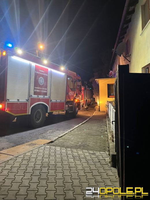 Pożar piwnicy w budynku mieszkalnym w Witosławicach
