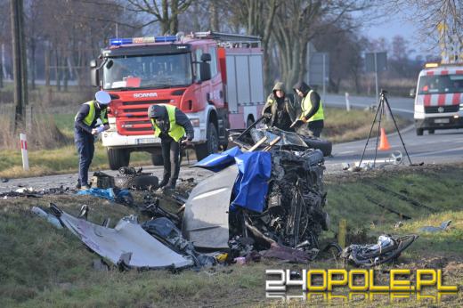 Sześć ofiar śmiertelnych w wypadku na DK39 w Zielęcicach (Foto&Wideo) AKTUALIZACJA 