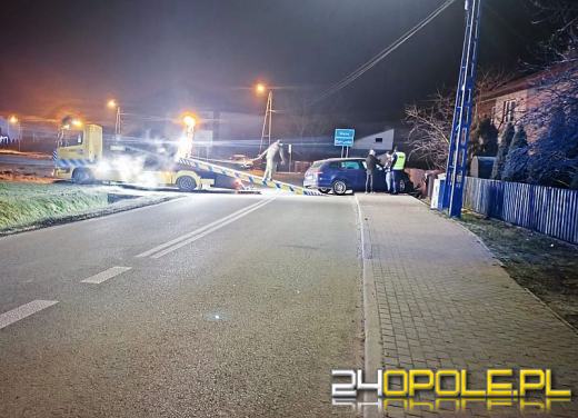 Piąty w tym roku nietrzeźwy kierujący, który wjechał w płot