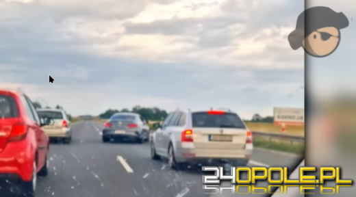 Bandyta drogowy na A4.  Śledztwo w sprawie kierowcy mercedesa zakończone