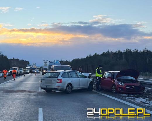 Wypadek na A4 między węzłami Opole Południe i Opole Zachód. Są utrudnienia AKTUALIZACJA 