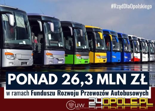 Ponad 26 milionów złotych na transport autobusowy w regionie