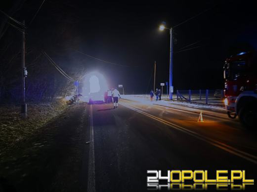 Zderzenie dwóch pojazdów w Kup. Jedna osoba trafiła do szpitala