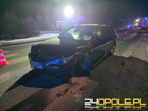 Zderzenie dwóch pojazdów w Kup. Jedna osoba trafiła do szpitala