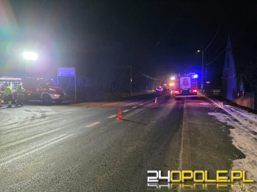 Zderzenie dwóch pojazdów w Kup. Jedna osoba trafiła do szpitala