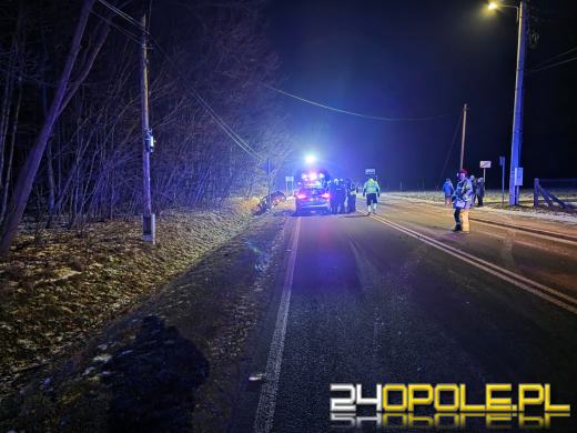Zderzenie dwóch pojazdów w Kup. Jedna osoba trafiła do szpitala