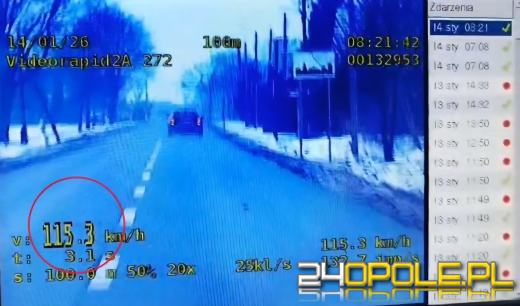 Czterech kierowców straciło prawo jazdy za zbyt szybką jazdę9