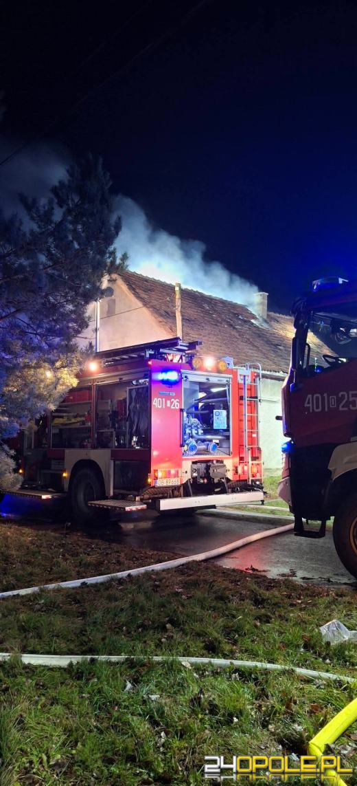 Tragiczny pożar w Zielęcicach. Nie żyje starszy mężczyzna