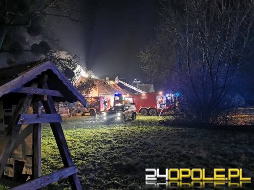 Tragiczny pożar w Zielęcicach. Nie żyje starszy mężczyzna