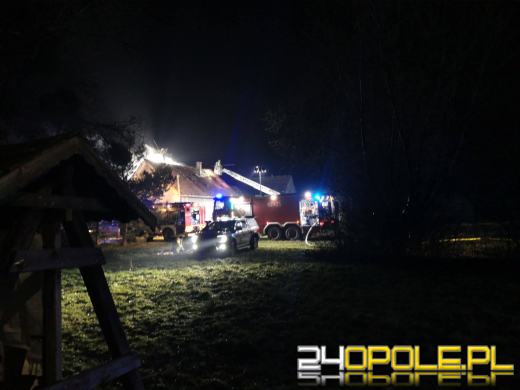 Tragiczny pożar w Zielęcicach. Nie żyje starszy mężczyzna