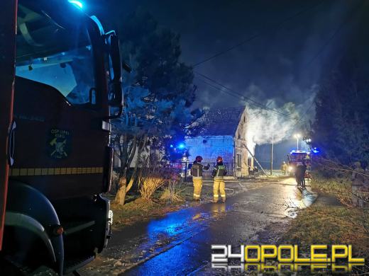 Tragiczny pożar w Zielęcicach. Nie żyje starszy mężczyzna