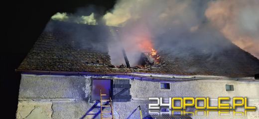 Tragiczny pożar w Zielęcicach. Nie żyje starszy mężczyzna