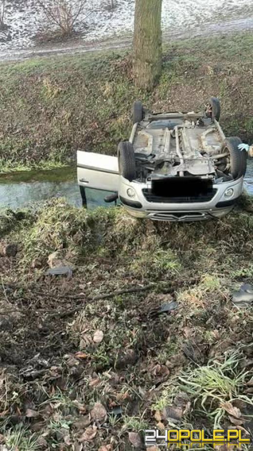 Dwa poranne zdarzenia drogowe w powiecie nyskim. Przyczyną była nadmierna prędkość