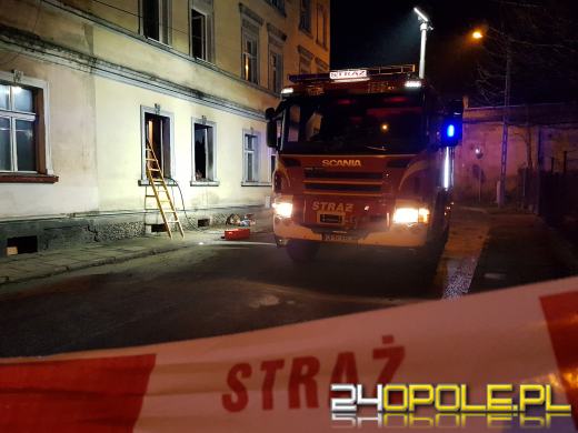 Wybuch butli z gazem we Włodzieninie. Jedna osoba trafiła do szpitala