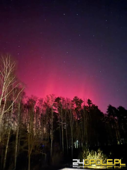 Zorza polarna widoczna w całym kraju. Galeria Waszych zdjęć