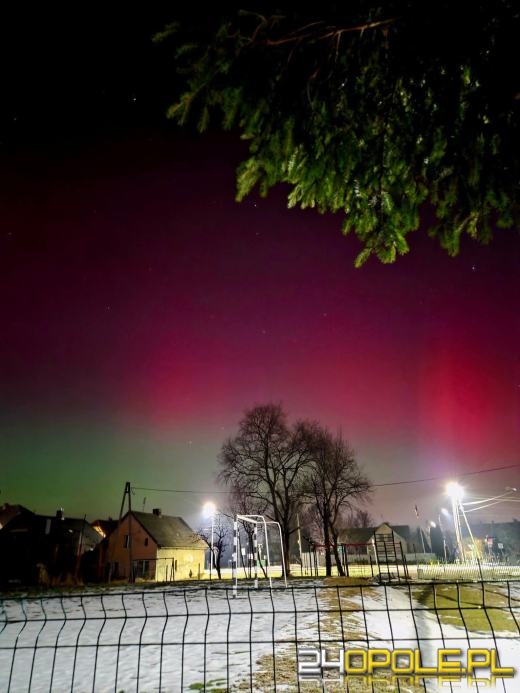 Zorza polarna widoczna w całym kraju. Galeria Waszych zdjęć