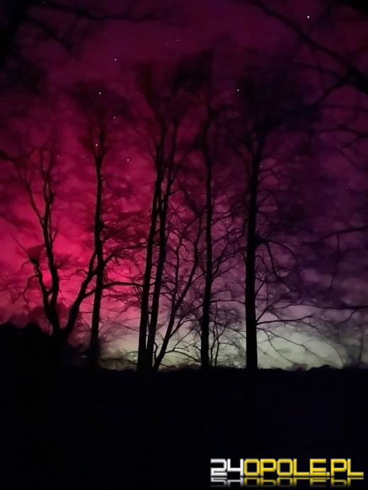 Zorza polarna widoczna w całym kraju. Galeria Waszych zdjęć