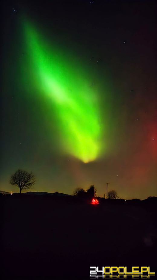 Zorza polarna widoczna w całym kraju. Galeria Waszych zdjęć