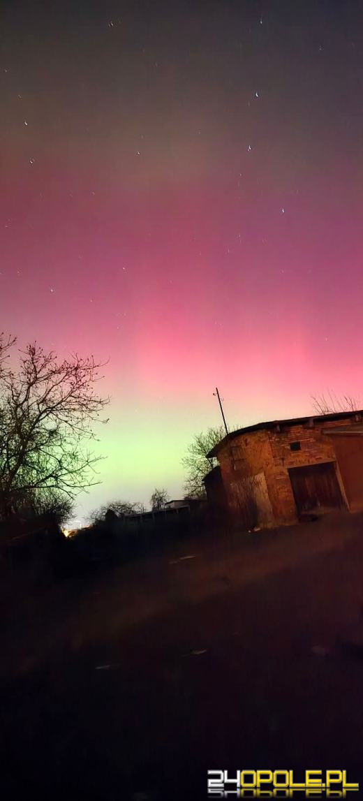 Zorza polarna widoczna w całym kraju. Galeria Waszych zdjęć