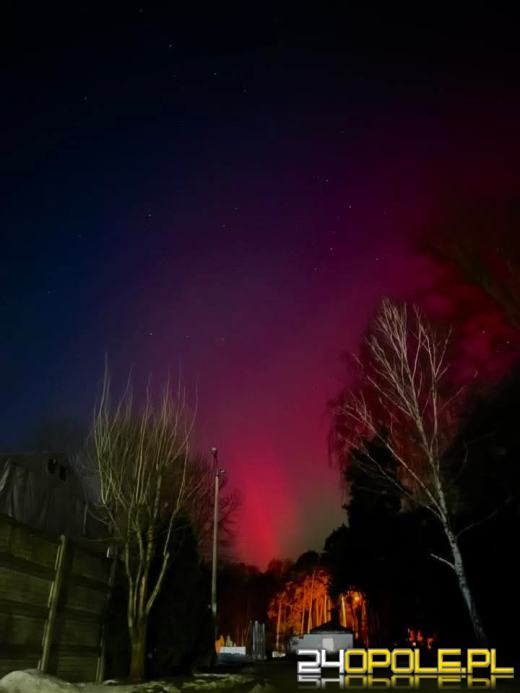 Zorza polarna widoczna w całym kraju. Galeria Waszych zdjęć