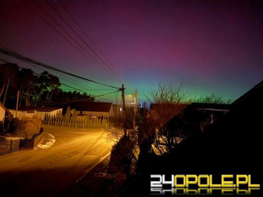 Zorza polarna widoczna w całym kraju. Galeria Waszych zdjęć