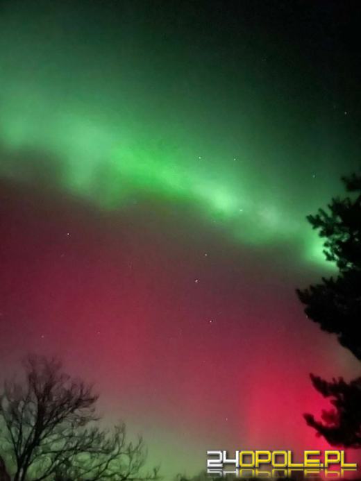 Zorza polarna widoczna w całym kraju. Galeria Waszych zdjęć
