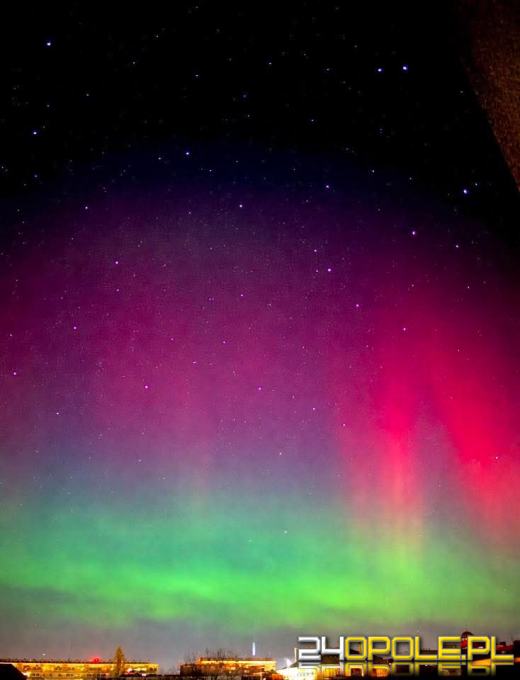 Zorza polarna widoczna w całym kraju. Galeria Waszych zdjęć