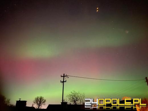 Zorza polarna widoczna w całym kraju. Galeria Waszych zdjęć