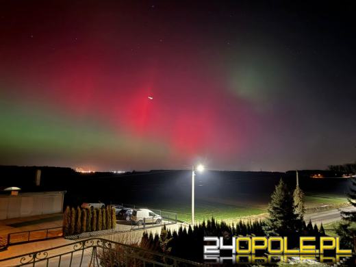 Zorza polarna widoczna w całym kraju. Galeria Waszych zdjęć
